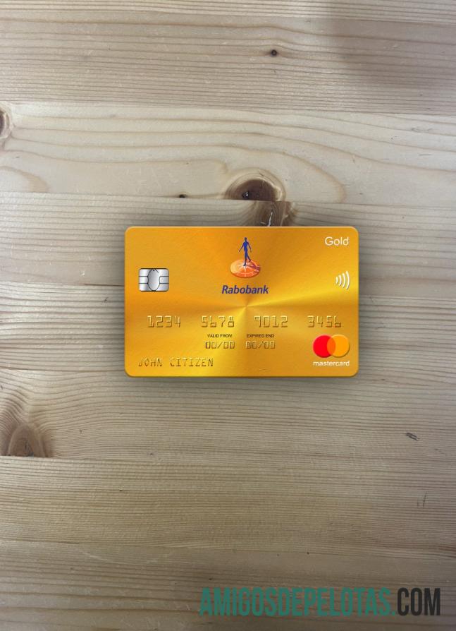 Holanda Rabobank Mastercard Gold Photolook Frente baixar para verificação
